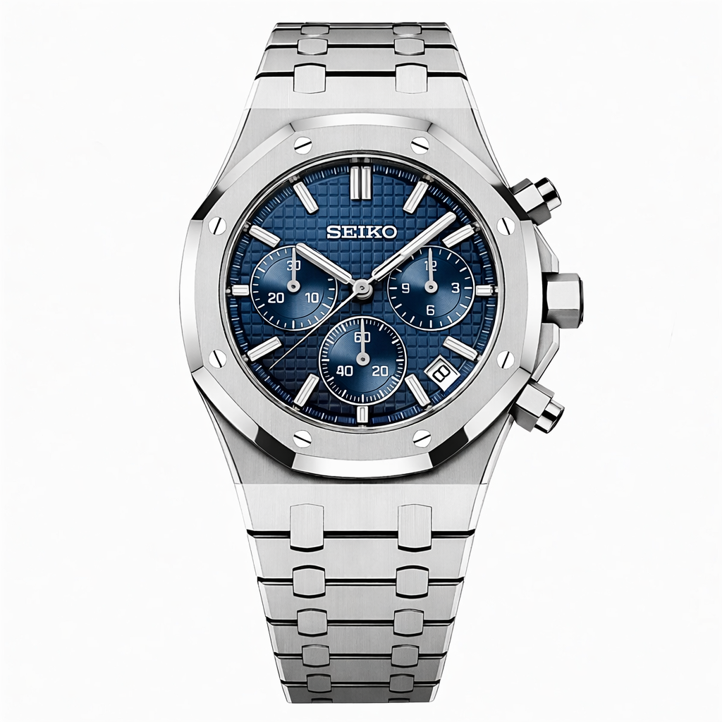 seikoak-cronograph-azul