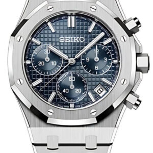 SeikOak cronograph azul