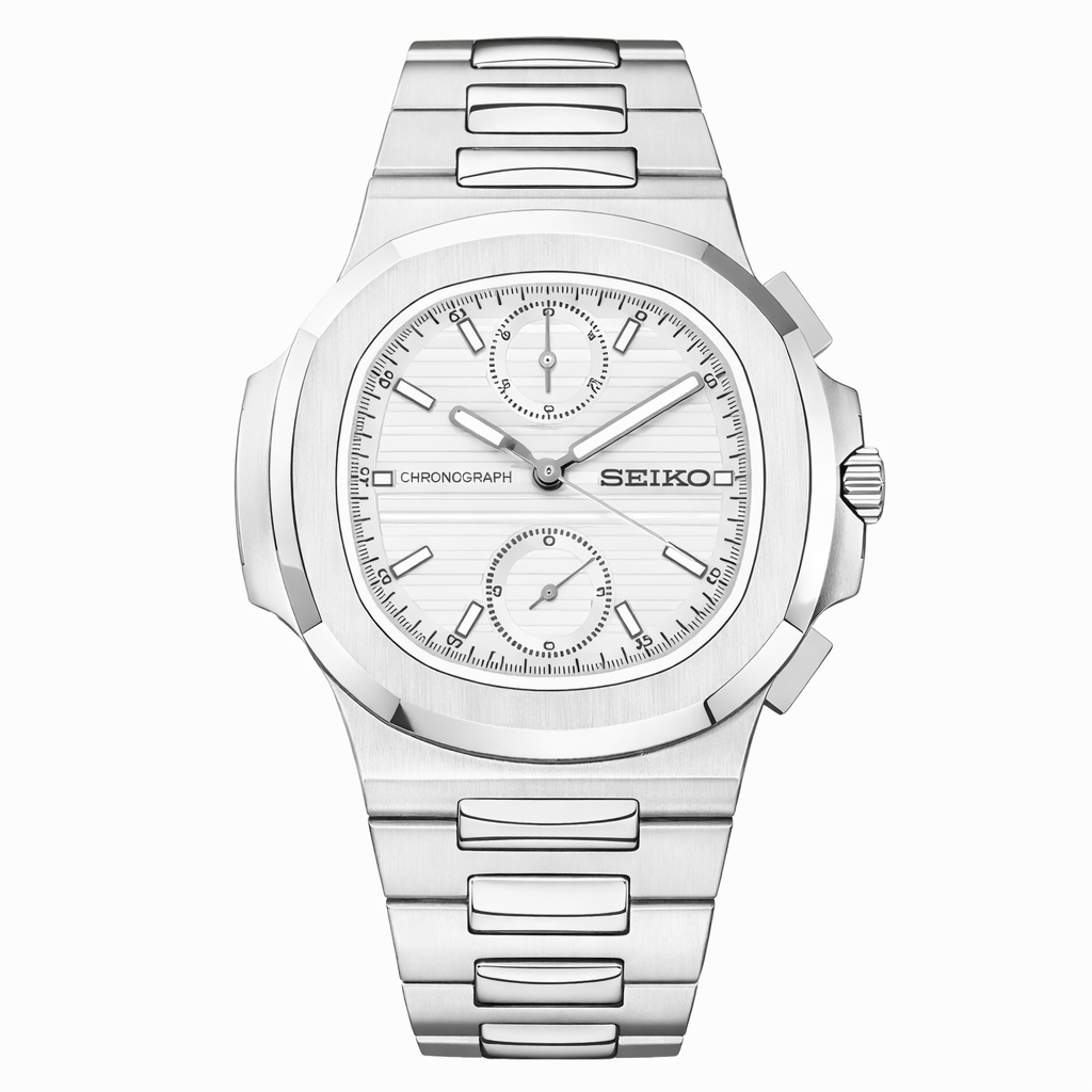 seiko-nautilus-chronograph-blanco