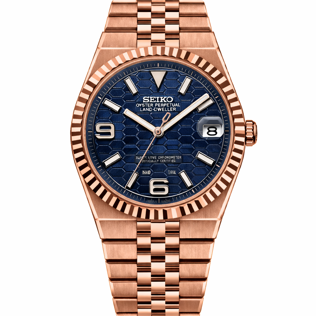 seiko-land-dweller-oro-rosa-azul