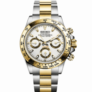 Seitona acero y oro blanco cronógrafo VK63