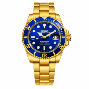 Seiko Submariner Azul Oro