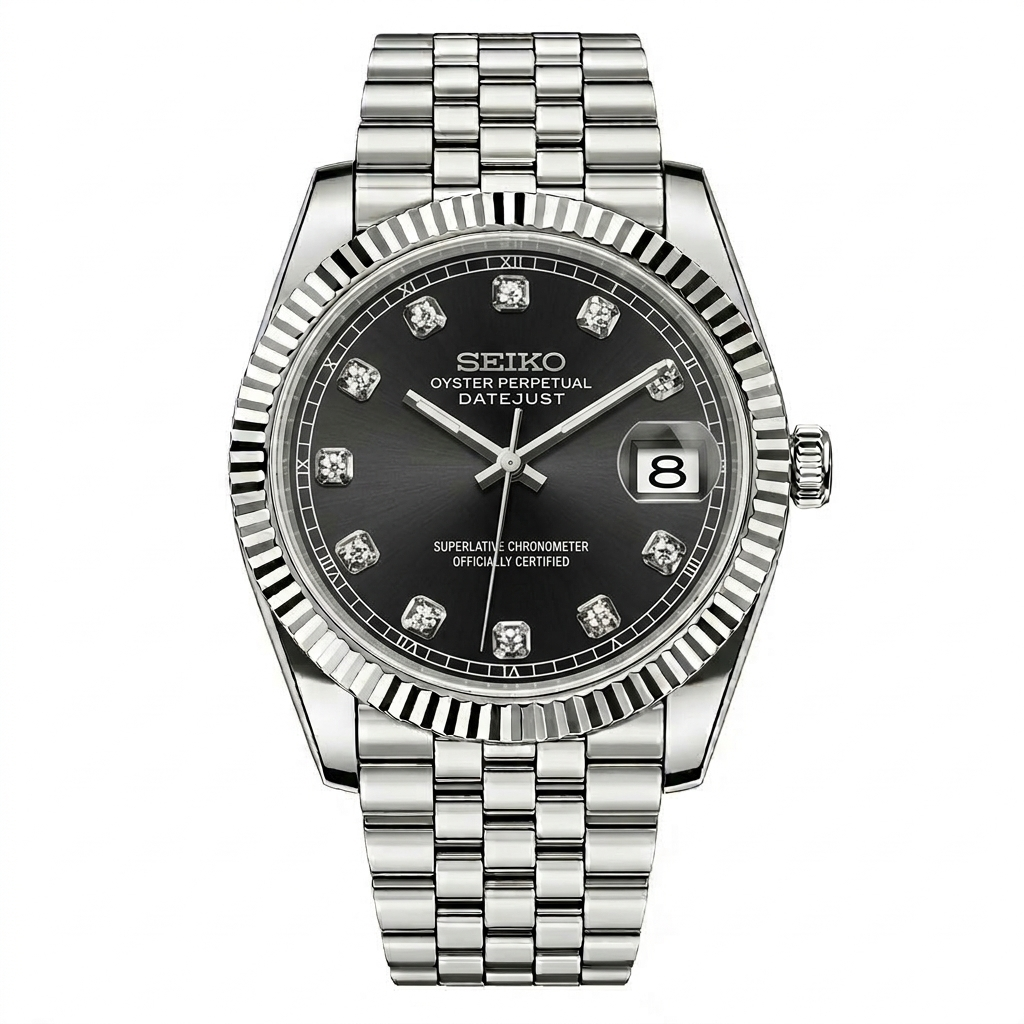 seikojust-diamond-dial-negro