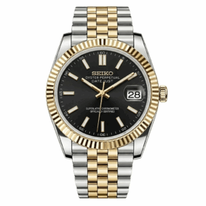 Seikojust Acero y Oro Negro