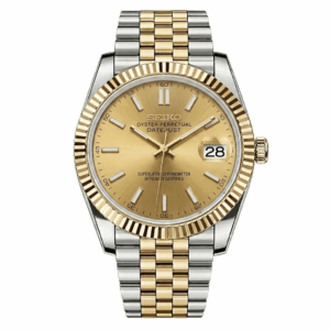 Seikojust Acero y Oro Dorado