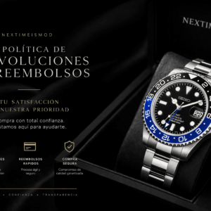 Política de devoluciones y reembolsos Nextimeismod Seiko mod personalizados reloj premium